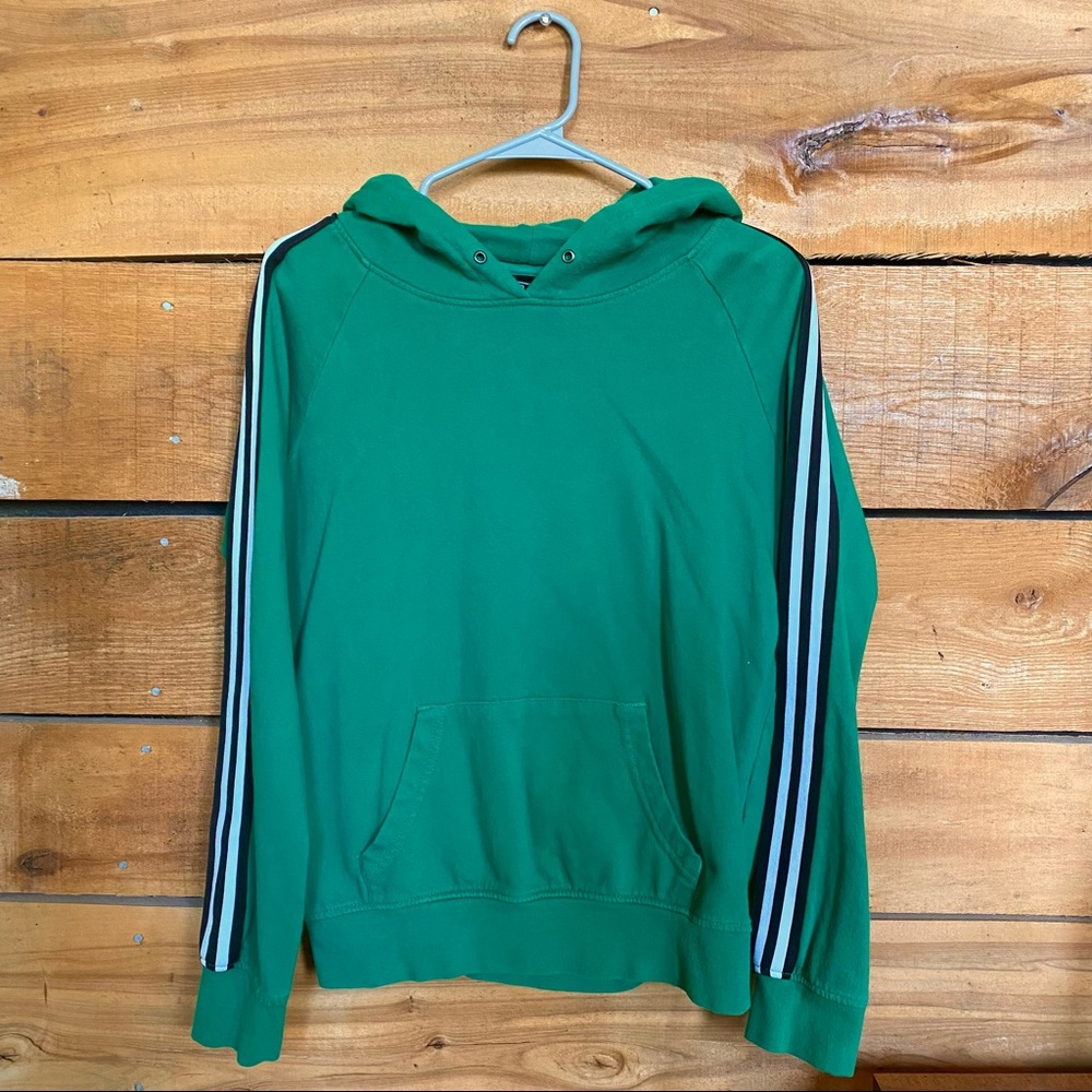 Zine green hoodie, size M